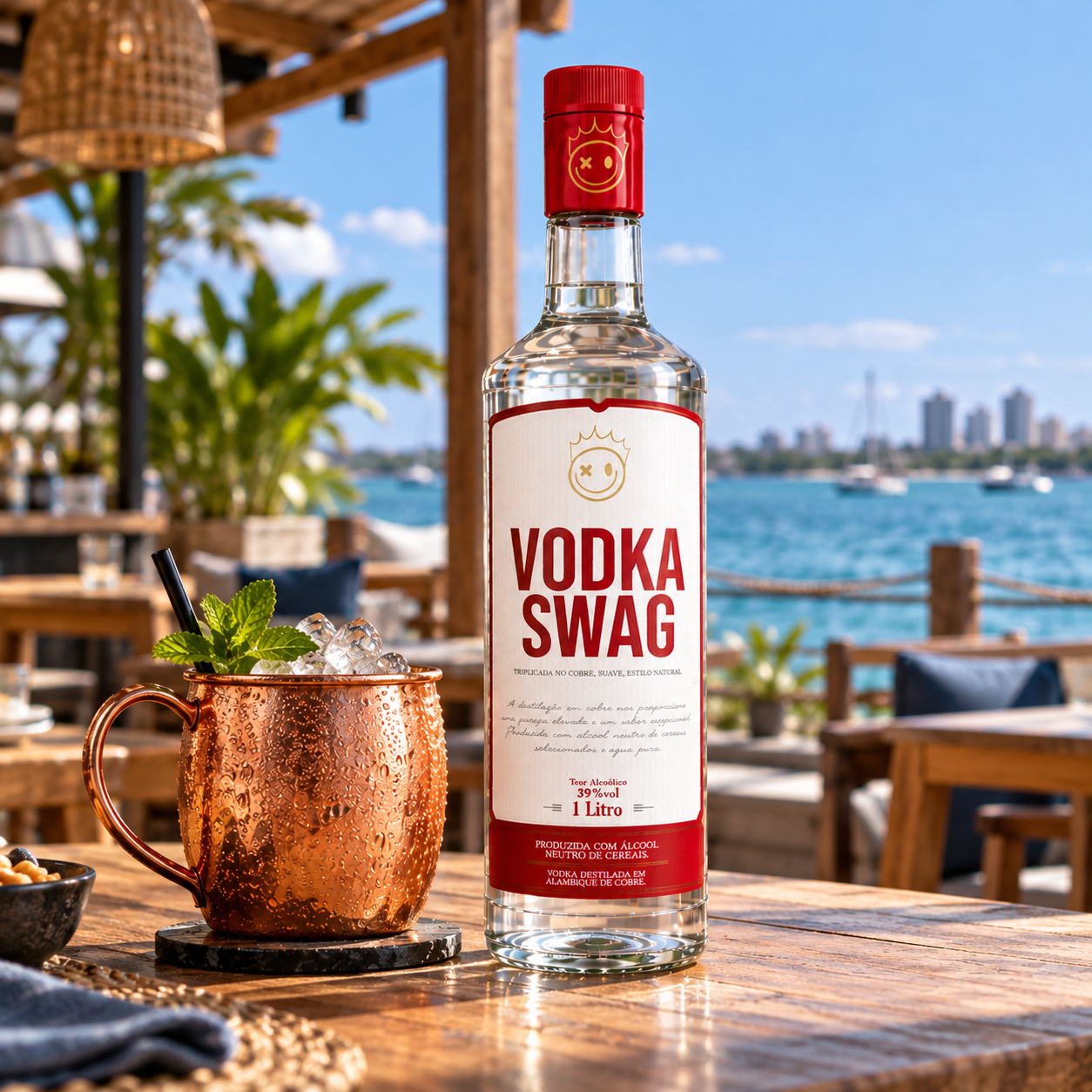 Vodka Swag à Beira-Mar